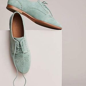 COPY - Frye mint green loafer/oxford